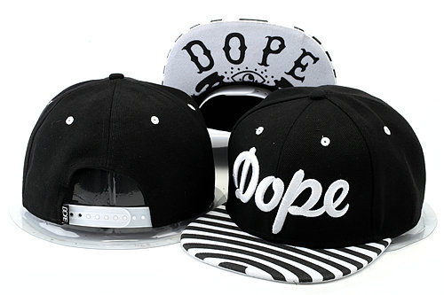 Dope Black Snapback Hat YS 1 0528